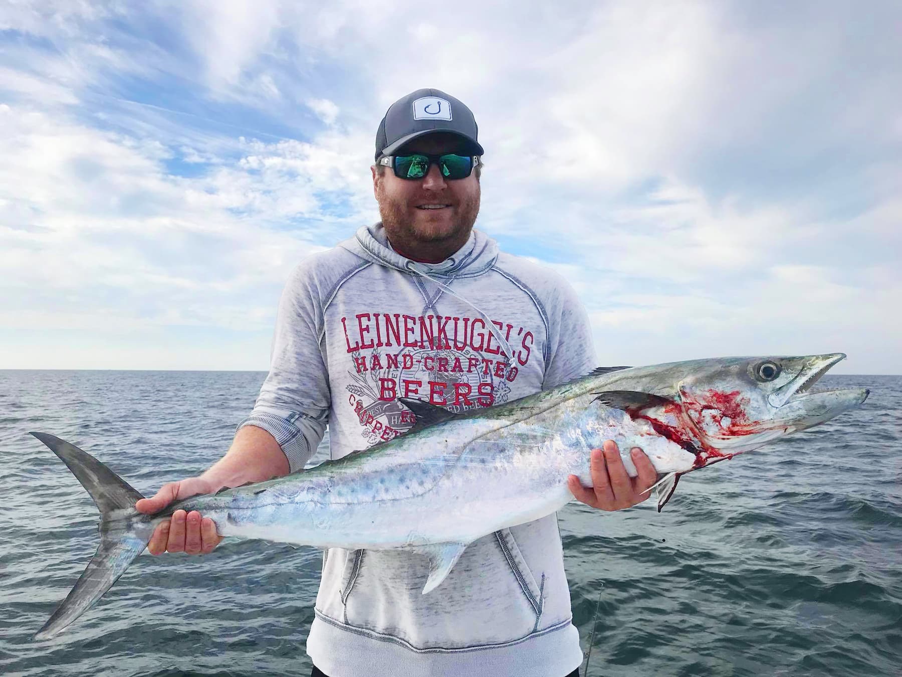 Mackerel moving into Tampa Bay, biting both nearshore and inside bay area  waters